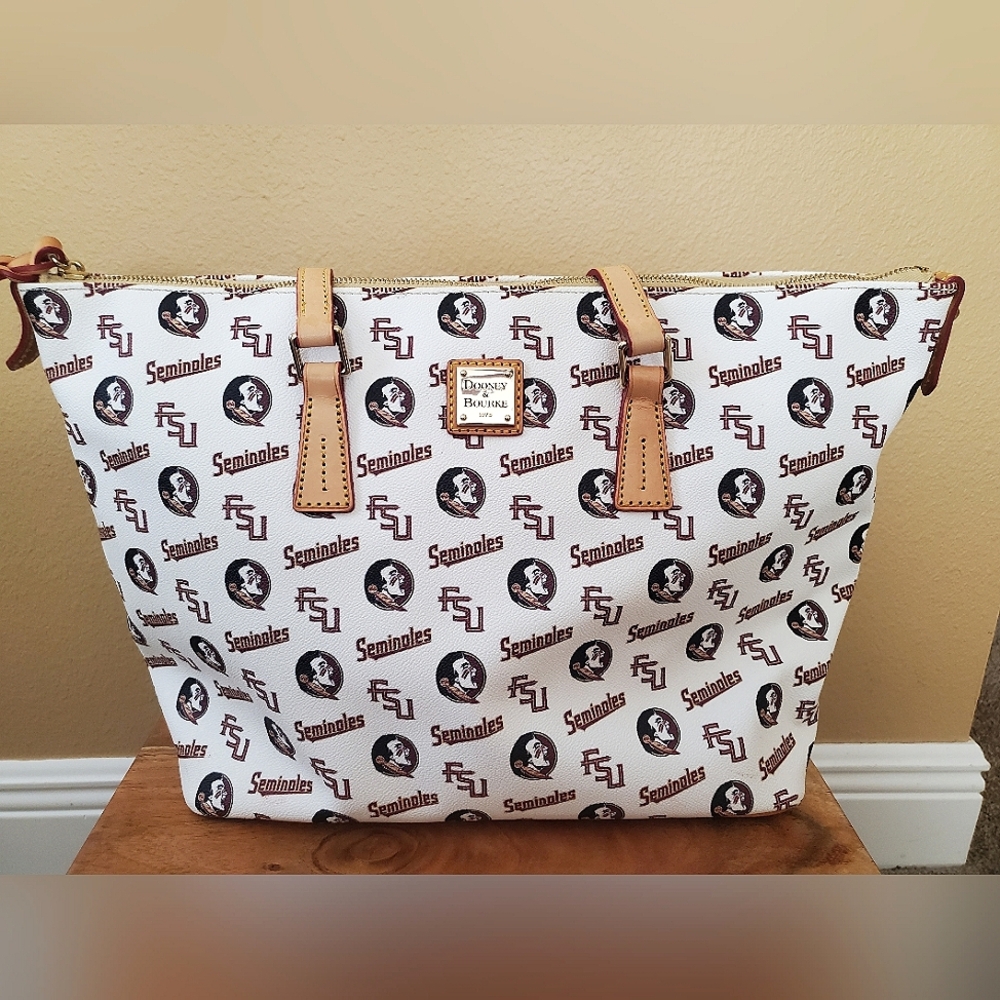 Dooney & Burke Florida State University Seminoles Shoulder Handbag